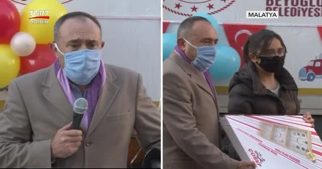 ‘Hediye Karavanı’nın ilk durağı Malatya