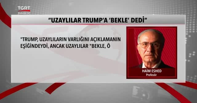 "ABD uzaylılarla anlaşma yaptı"