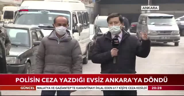 "Ceza kesilecekti çünkü yasağa uymadık"