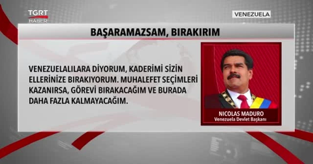 "Muhalefet kazanırsa, istifa ederim"