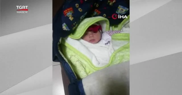 1 aylık kız bebek sokağa terk edildi