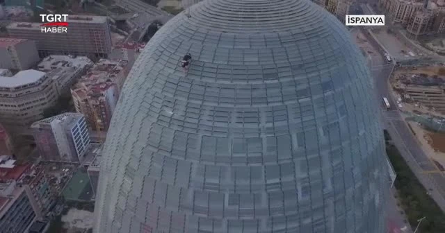 144 metreye baş döndüren tırmanış