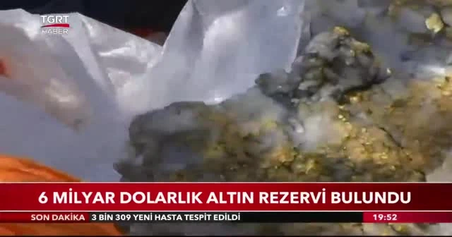 6 milyar dolarlık dev altın rezervi bulundu