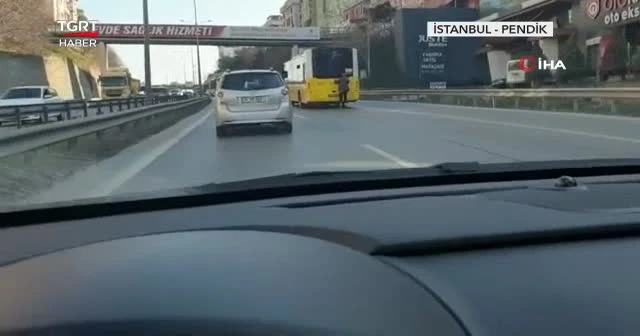 70 km hızla ölümüne paten yolculuğu