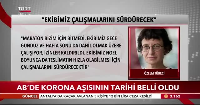 AB’de korona aşısının tarihi belli oldu