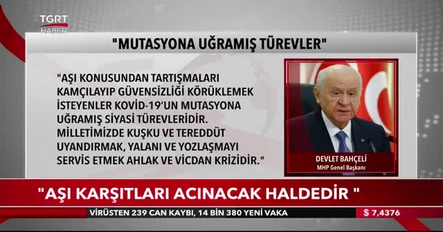 Bahçeli'den Kılıçdaroğlu'na Demirtaş tepkisi