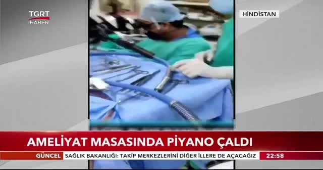 Beyin ameliyatı sırasında piyano çaldı