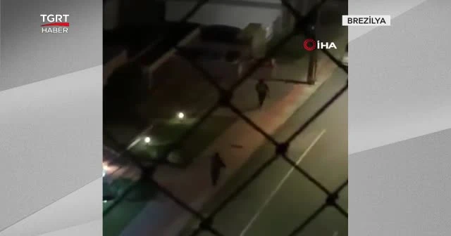 Brezilya'da hırsızlar para saçtı