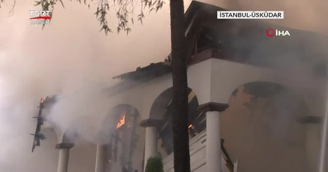 Cami yangınından vakıf yönetimi kusurlu"