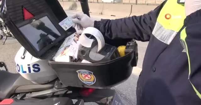 Ceza yememek için 'ehliyetim yanımda değil' dedi
