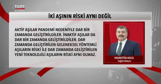Çin aşısı mı, Alman aşısı mı? Hangi aşı daha riskli?