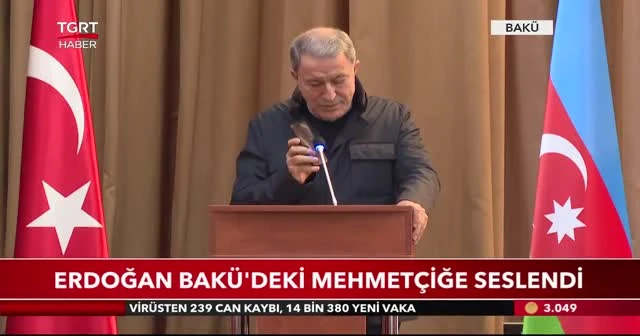 Cumhurbaşkanı Erdoğan Bakü’deki Mehmetçiğe seslendi