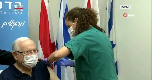 Cumhurbaşkanı Rivlin, korona aşısı oldu