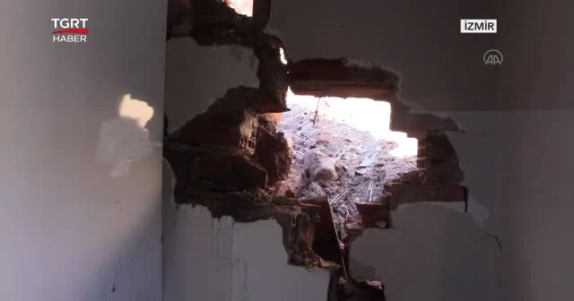 Depremden sonra heyelan paniği yaşandı