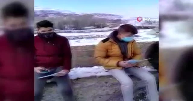 Derslerini takip edebilmek için destek istediler
