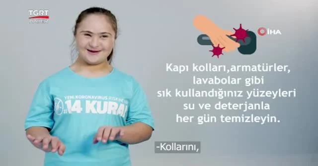 Down Sendromlu çocuklardan mesaj var