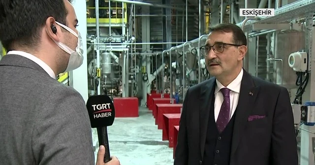 Enerji ve Tabii Kaynaklar Bakanı Fatih Dönmez TGRT Haber'de