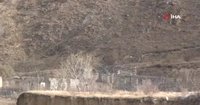 Ermenistan işgalinden kurtarılan İmambinesi köyü görüntülendi
