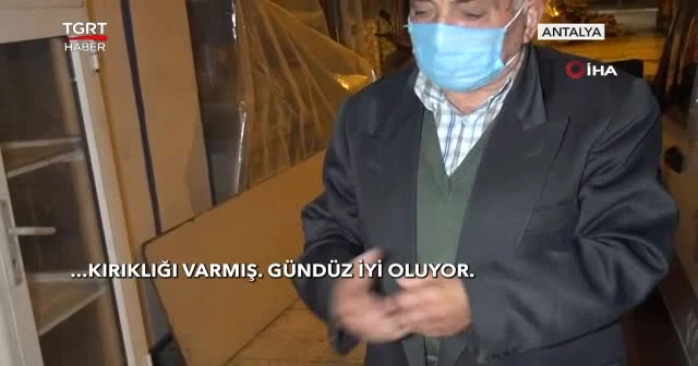 Eşine kolonya döktü yakmakla tehdit etti