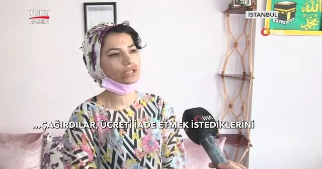 Estetik ameliyatında burnu yamuldu