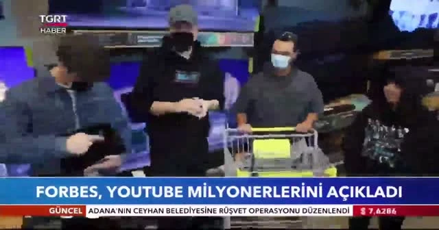 Forbes, Youtube milyonerlerini açıkladı