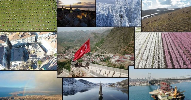İHA Drone'lardan 2020'ye damga vuran görüntüler