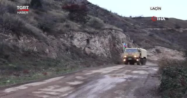 İşgalden kurtarılan Laçın görüntülendi
