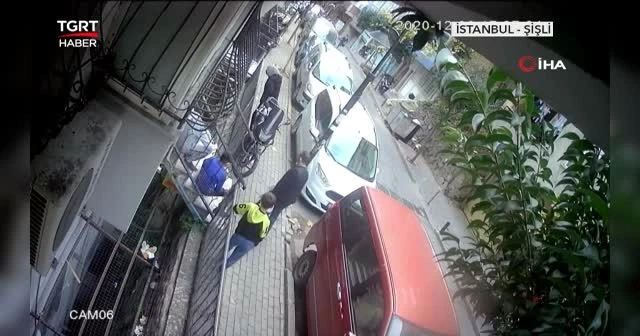 Kısıtlamada binadaki ayakkabıları çaldı