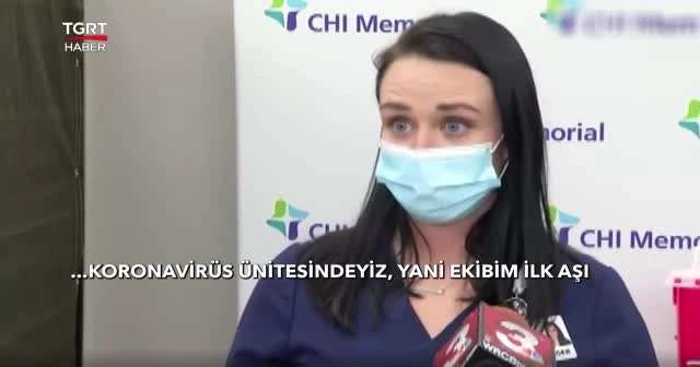 Korona aşısından bayıldı