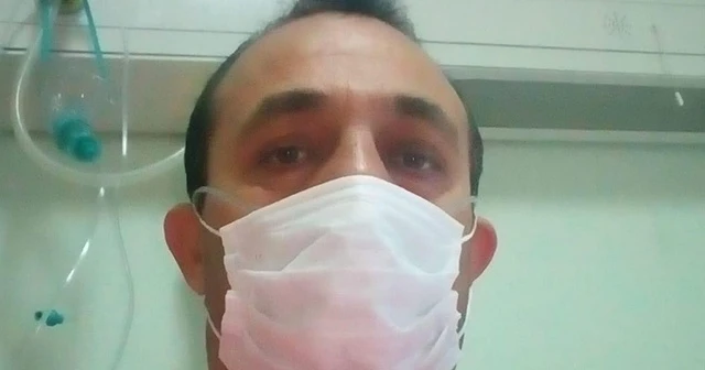 Koronalı taksici, gözyaşları içinde "evinizden çıkmayın" çağrısı yaptı