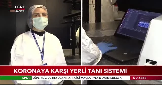 Koronavirüse karşı yerli tanı sistemi