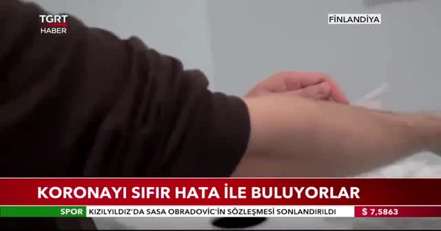 Koronayı sıfır hata ile buluyorlar