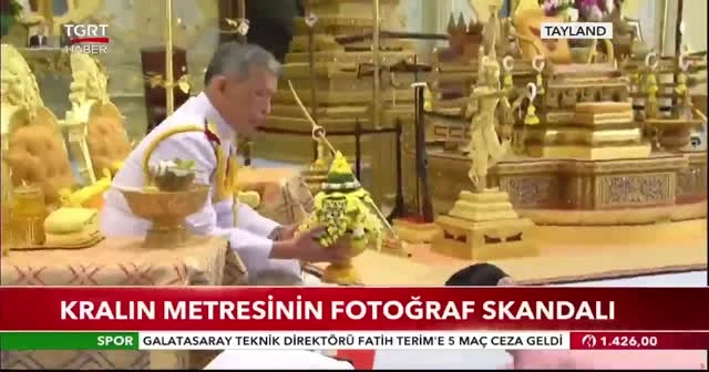 Kralın metresinin fotoğraf skandalı