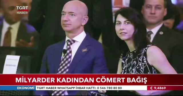 Milyarder kadından cömert bağış