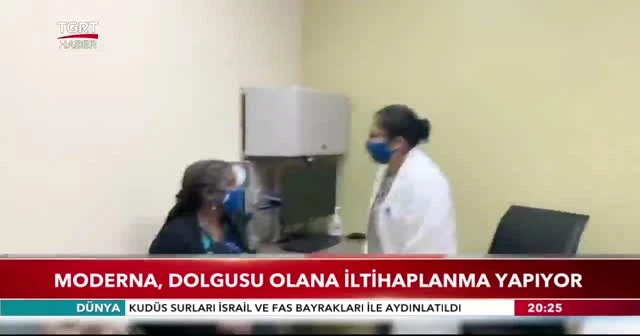 Moderna aşısı dolgusu olana iltihaplanma yapıyor
