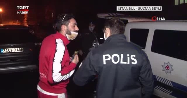 Polislerin sabrını sınadı