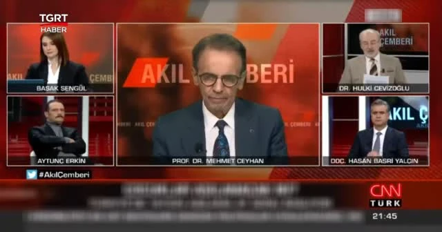 Prof. Dr. Ceyhan canlı yayında fenalaştı