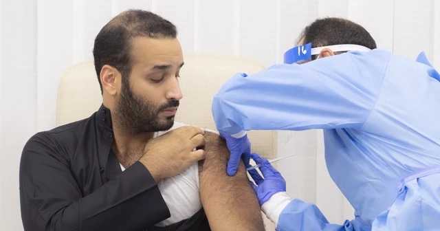 Suudi Arabistan Veliaht Prensi aşı oldu