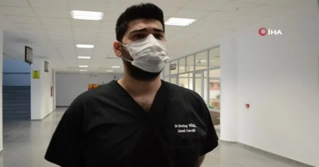 Tekirdağ’da doktora tehdit ve hakaret kamerada