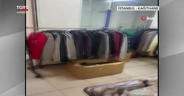 Tuhafiye görünümlü kıraathaneye baskın