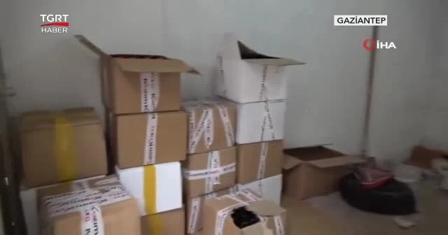 Yüzlerce litre sahte içki ele geçirildi