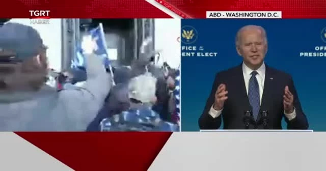 Biden: "Onlar protestocu değil teröristti"
