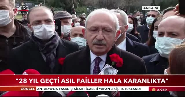"Uğur Mumcu’yu unutmak mümkün değildir"