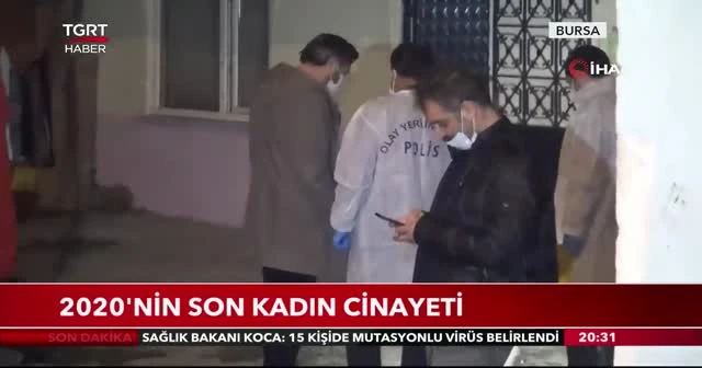 2020'nin son kadın cinayeti