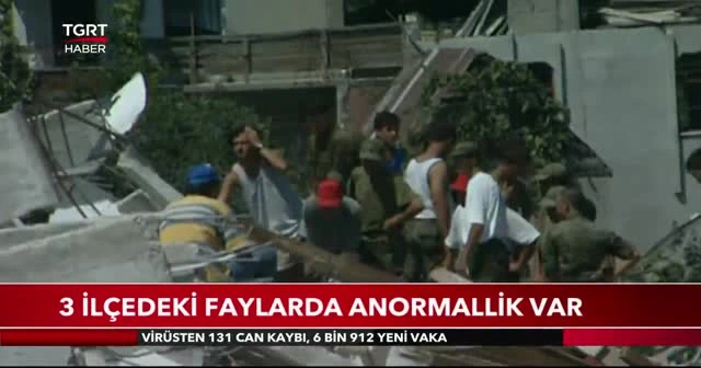 3 ilçedeki faylarda anormallik var