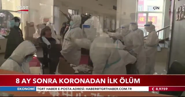 8 ay sonra koronadan ilk ölüm