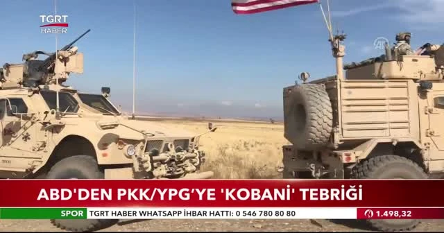 ABD’den PKK/YPG’ye 'Kobani' tebriği