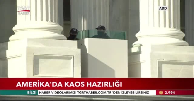 Amerika'da kaos hazırlığı