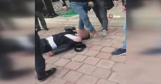 Antalya'da taciz şüphelisine meydan dayağı