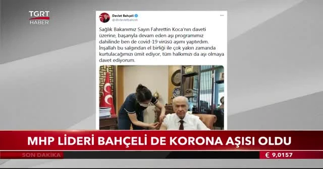 Aşı seferberliğine liderlerden destek